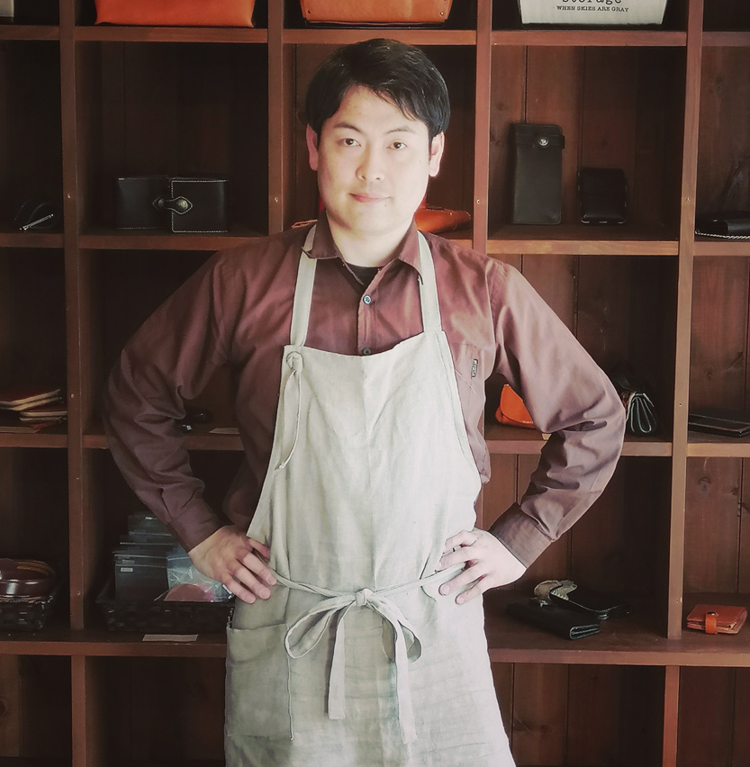 カサマレザー店主、森山孝治